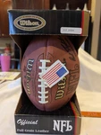 Wilson Official Nfl Football Game Collection Tagliabue Jim Brown. Fixed Price $89.99.