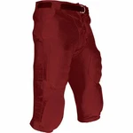 Champro Adult Stretch Dazzle Football Pants Maroon 3XL. Fixed Price $6.97.