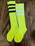 2 Pairs Crazy Sports Socks Soccer Football Softball Athletic Knee-high Stockings. Fixed Price $9.99.