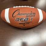 Champion Sports All-surface Pro Rubber Football, Official Size New(open Box). Fixed Price $14.99.