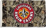 Bsi Ncaa Louisiana Lafayette Ragin' Cajuns Flag W/ Grommets 3' X 5' Banner Camo. Fixed Price $13.00.