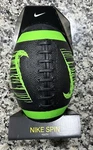 Nike Spin 8 Youth Unisex Football Junior High Ages 12-14 Neon Green Black Nib. Fixed Price $27.99.