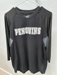 Rawlings Pittsburgh Penguins T-shirt Men's Nhl Hockey Raglan Long Sleeve Tee. Fixed Price $12.50.