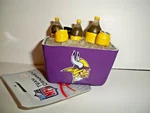 Nfl Minnesota Vikings Drinks Cooler Ornament. Fixed Price $8.50.