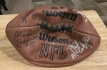 Ny Giants Signed X16 Wilson Nfl Football Taylor #56, Bavaro, Mcconkey, Anderson. Fixed Price $39.99.