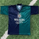 Leicester City Football Shirt 1995/16 3RD Kit Fox Leisure Walkers Crisps Vintage. Fixed Price $57.07.