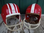 2FOOTBALLHELMETDRAPERMAYNARDDE488 RETRO50S60SVTGLEATHERWILSONF2130SPORTCOLLECTOR. Fixed Price $121.50.