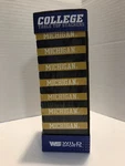Michigan Wild Sports Table Top Stackers New In Sealed Package. Fixed Price $14.99.