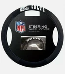 Indianapolis Colts Black Steering Wheel Cover Poly-suede & Mesh Nfl Fremont Die. Fixed Price $9.99.