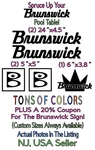 Brunswick Pool Table Die Cut Vinyl Decal Pkg. Spruce Up Your & Game Room. Fixed Price $84.99.