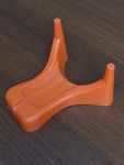Wilson Football Kicking Tee Orange Plastic Usa Made. Fixed Price $8.95.