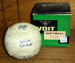 Vintage Amf Voit Softball C112 Original Box. Fixed Price $12.50.