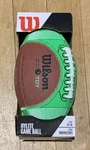 Wilson Football Hylite Game K2 Green Pee Wee Ages 6-9 Euc. Fixed Price $39.99.
