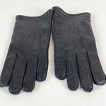 Vintage Montgomery Ward Brent Gloves Top Grain Leather Cotton Fleece Lined Nos. Fixed Price $23.63.