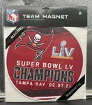 Fremont Die Tampa Bay Buccaneers Super Bowl Lv Champions Magnet Vinyl-new!. Fixed Price $12.99.