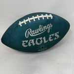 Philadelphia Eagles Rawlings Green Football With Logo Nfl Philly Made Taiwan. Fixed Price $28.95.