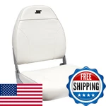 Wise 8WD588PLS-710 Standard High Back Boat Seat, White. Fixed Price $107.51.