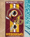 Washington Redskins Beach Towel By Wincraft Dc Commanders Nfl New 30X60". Fixed Price $28.99.