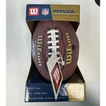 Super Bowl Xxxix Replica Mini Football Wilson Official Nfl Collectible. Fixed Price $24.95.
