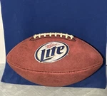 Miller Lite Beer Logo Baden Football F90V-4096 Inflated Old Bar Promo. Fixed Price $19.99.