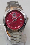 South Carolina Fossil Gamecocks Mens Stainless Steel Wristwatch With Date. Fixed Price $215.00.
