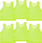 6 Pcs Pinnies Soccer Pennies, Team Practice Jersey For Youth Teen Adult Sports. Fixed Price $16.23.