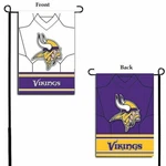 Minnesota Vikings 12.5" X 18" Jersey Foil Garden Flag. Fixed Price $13.99.
