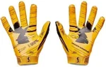 Under Armour F8 Football Gloves Glue Grip Yellow 1368851-750 Adult Xl. Fixed Price $21.24.
