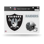 Rico Nfl Oakland Raiders Team Magnet Set. Fixed Price $8.99.