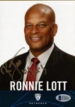 Ronnie Lott San Francisco 49ERS Signed Pac 12 5X7 Photo W/beckett Coa. Fixed Price $45.00.