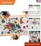 Creative Football Party Coloring Table Cover - 31.5 X 72 Inches Easy Cleanup. Fixed Price $15.99.