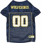 Michigan Wolverines Ncaa Dog Pet Mesh Jersey New (all Sizes). Fixed Price $14.00.
