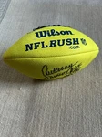 Wilson Signed Football PLAY60 Nfl Yellow. Fixed Price $13.94.