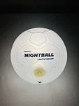 Tangle Nightball Inflated Soccer Light Up Clear White. Fixed Price $25.99.