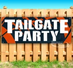 Tailgate Party Advertising Vinyl Banner Flag Sign Many Sizes Nfl Bears. Fixed Price $99.19.