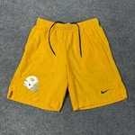 Football Helmet Shorts Mens Medium Yellow Nike Dri Fit Performance Training. Fixed Price $12.59.