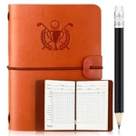 Leather Golf Scoreboard Holder Book Stat Tracker Sheet. Fixed Price $13.87.