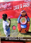 Rawlings Strikeout Kid 42" Inflatable Target & Softee Ball Set New!!. Fixed Price $8.20.