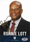 Ronnie Lott Signed Autographed 5X7 Card Psa/dna Coa San Francisco 49ERS Pac 12. Fixed Price $79.99.