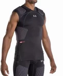Under Armour Rib Pro 5-PAD Football Black Compression Shirt Men Medium Nwt. Fixed Price $24.00.