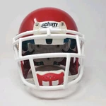 Schutt Full Face Football Helmet Air Xp Red Mask Chin Strap Equipped. Fixed Price $65.00.