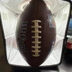 Wilson Nfl Football Brown White Official Product Line Sport Activity. Fixed Price $24.00.
