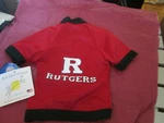 Nwt All Star Dogs Ncaa Rutgers Scarlet Knights Athletic Mesh Doggie Shirt Xxs. Fixed Price $18.00.