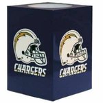 Northwest Nfl San Diego Chargers Square Flameless Candle -blow To Turn Off!. Fixed Price $6.99.