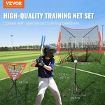 Vevor 7X7 Baseball Softball Practice Net - Ultimate Portable Training Set Wit. Fixed Price $121.95.