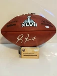 Ray Rice Signed Nfl Official Super Bowl Xlvii Duke Game Football Steiner Coa. Fixed Price $249.99.