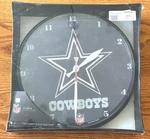 Nfl Dallas Cowboys Round Wall Clock Wincraft Sports. Fixed Price $24.95.