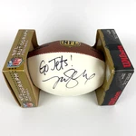 Vintage New York Jets Mark Sanchez Nfl Autograph Mini Football "the Duke" Wilson. Fixed Price $49.95.