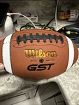 Wilson Football Gst Speedskin Brown Official Size New Without Box. Fixed Price $39.99.