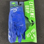 Cutters Football Gloves Padded. Extra Grip Gamer 5.0 Adults, Blue Nwt Sz Small. Fixed Price $20.00.